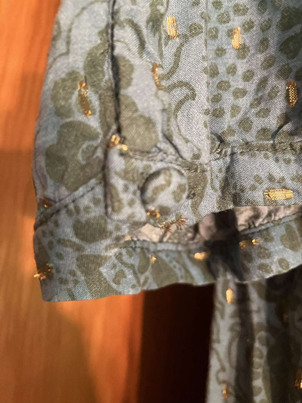 Zara Paisley Print Tiered Mini Dress