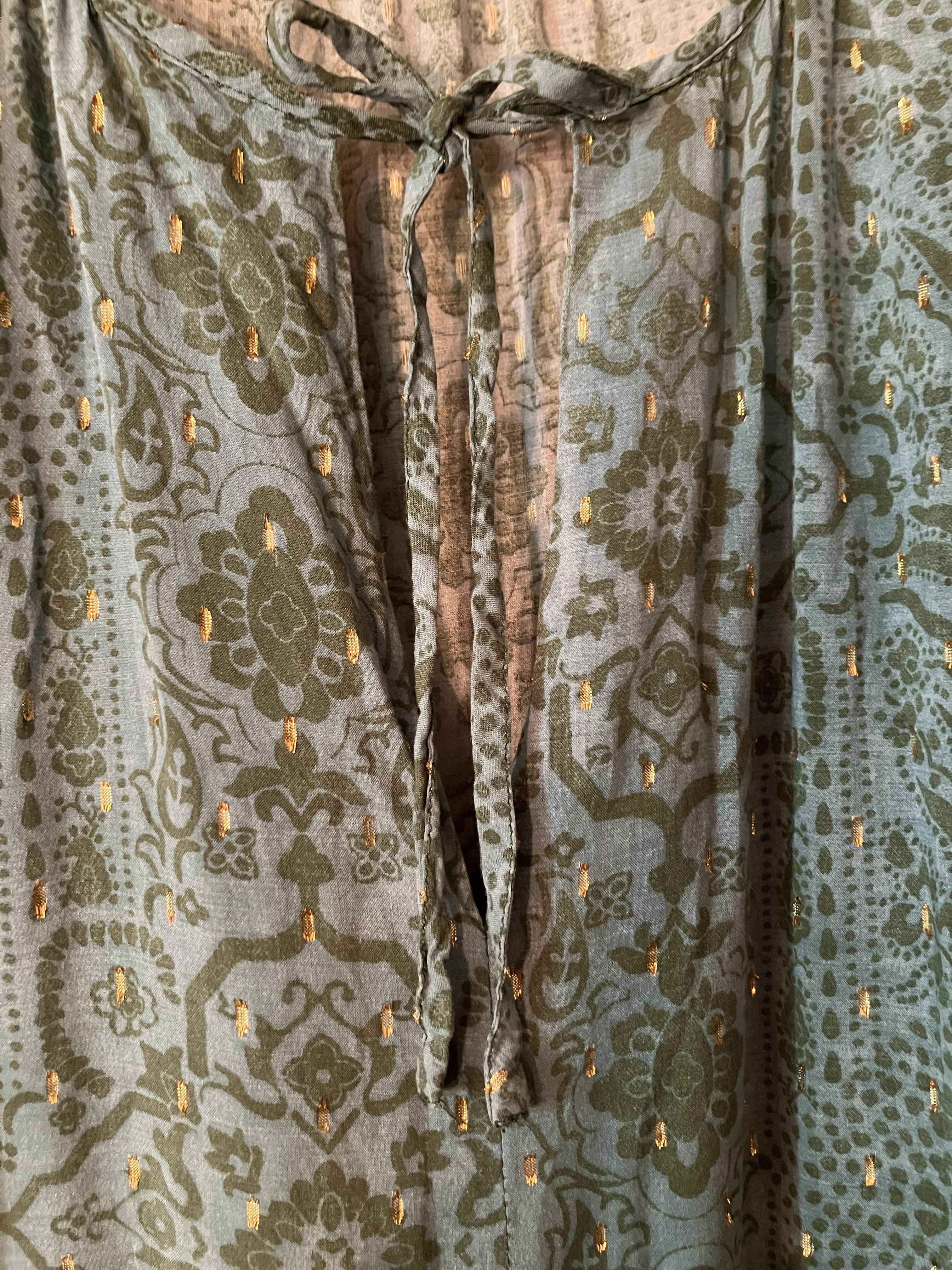 Zara Paisley Print Tiered Mini Dress